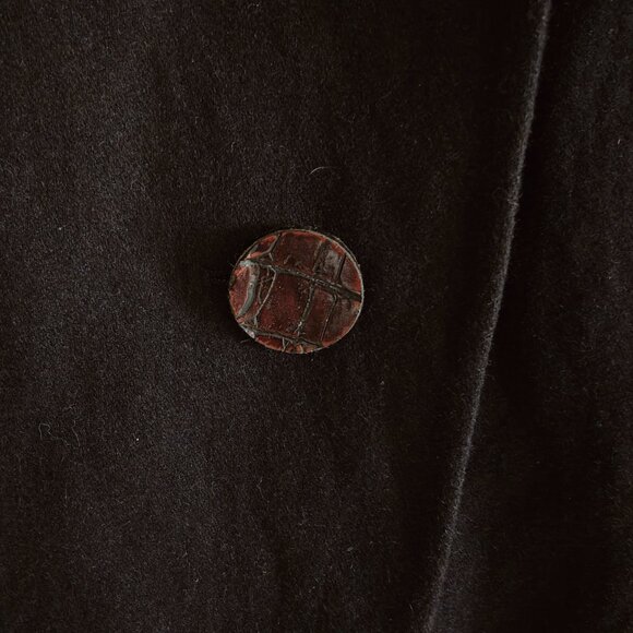 Pauw Amsterdam Black Wool Long Vest L - Picture 6 of 11